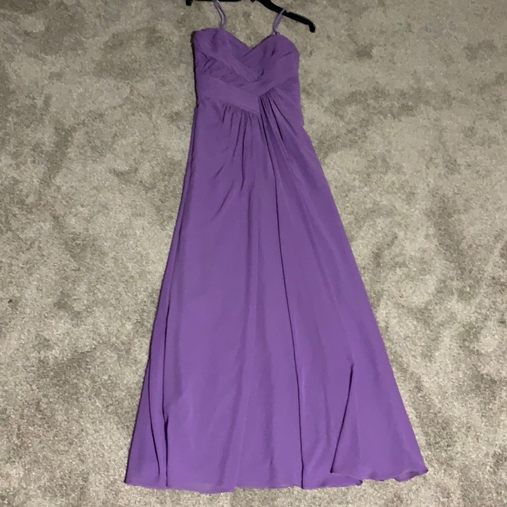 Purple dress